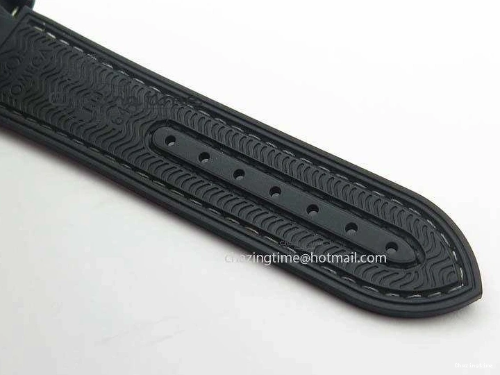 0407 Planet Ocean 45mm Real Ceramic BP-Maker Best Edition Black Dial On Nylon Rubber Strap A TopPick 8185